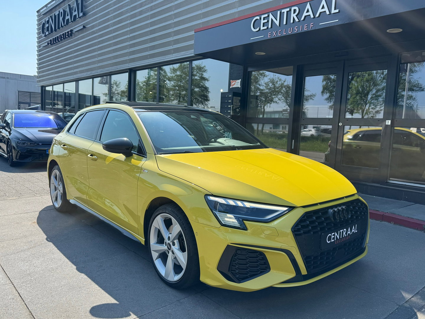 Audi A3 Sportback 40 TFSIe S-Line Pano|B&O|RS-zetels|Memory|Leder|Matrix|Camera|ACC|Carplay|Keyless|205PK