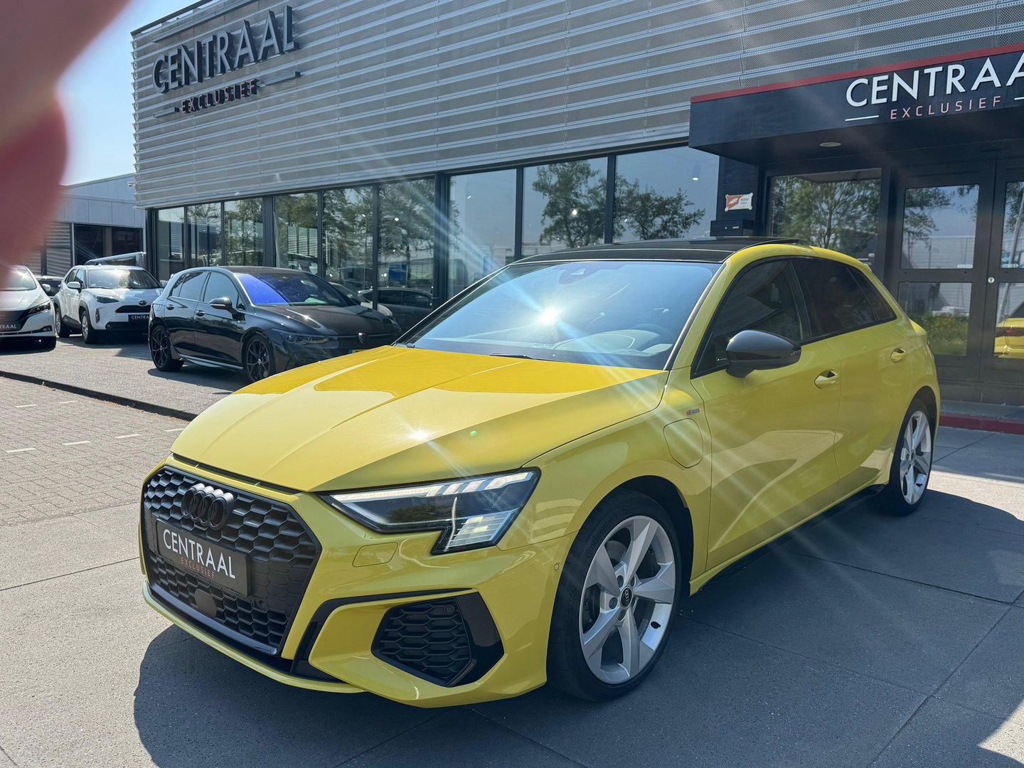 Audi A3 Sportback 40 TFSIe S-Line Pano|B&O|RS-zetels|Memory|Leder|Matrix|Camera|ACC|Carplay|Keyless|205PK