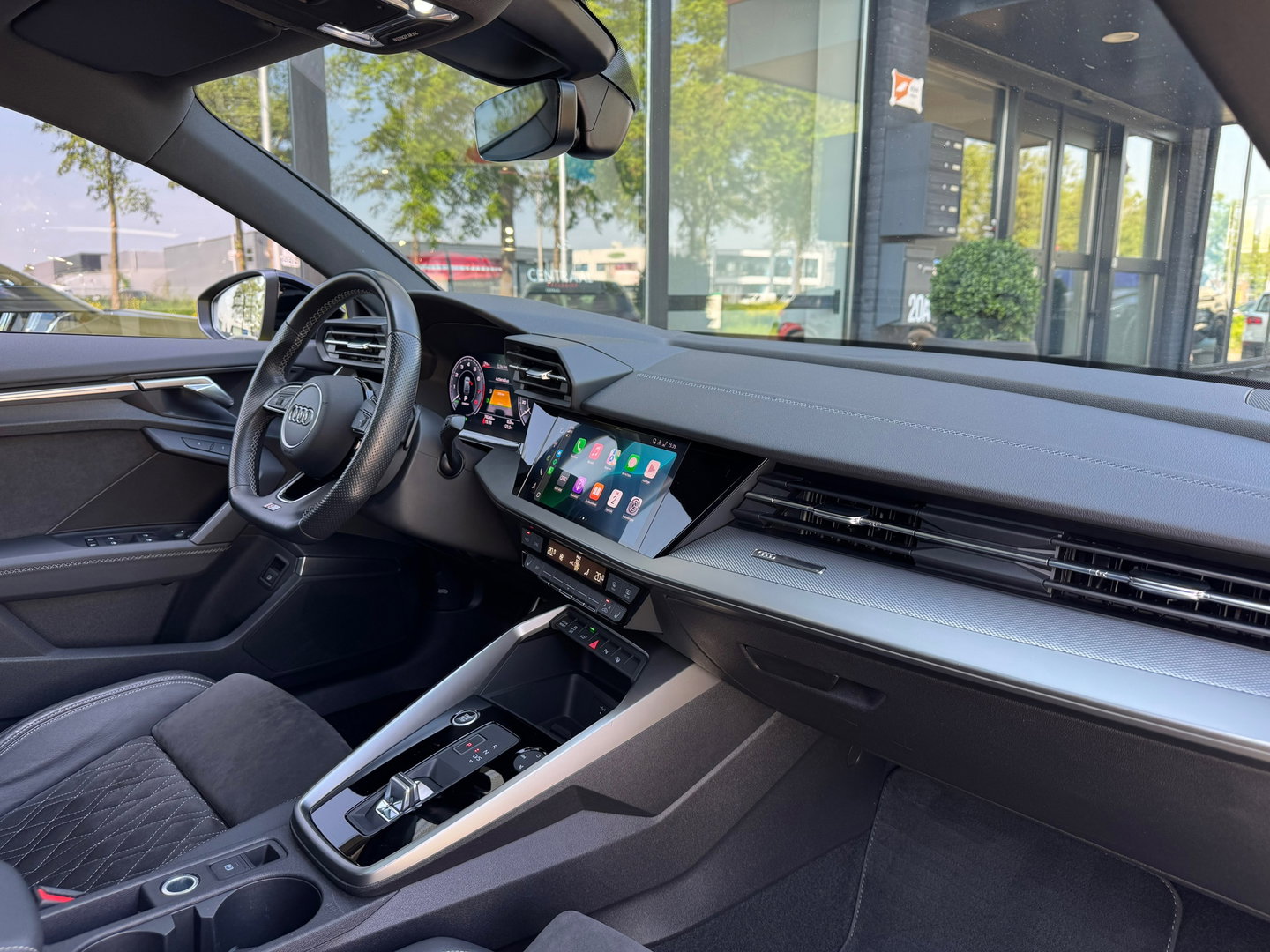 Audi A3 Sportback 40 TFSIe S-Line Pano|B&O|RS-zetels|Memory|Leder|Matrix|Camera|ACC|Carplay|Keyless|205PK