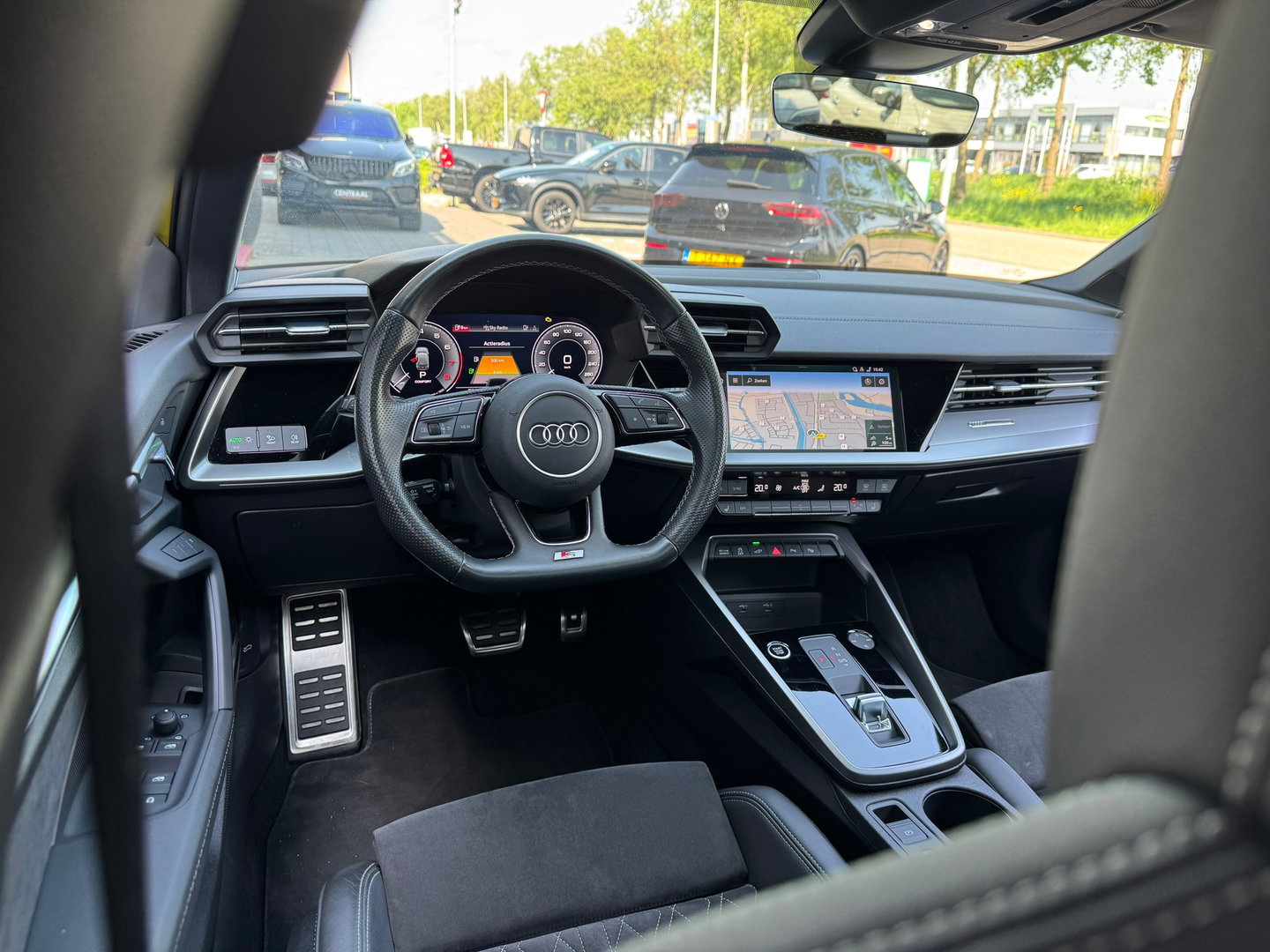 Audi A3 Sportback 40 TFSIe S-Line Pano|B&O|RS-zetels|Memory|Leder|Matrix|Camera|ACC|Carplay|Keyless|205PK