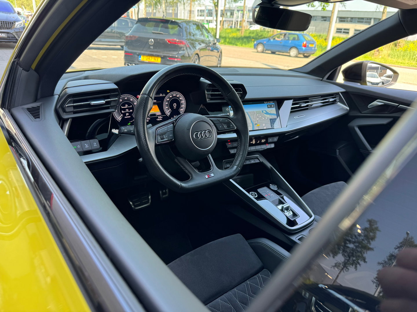 Audi A3 Sportback 40 TFSIe S-Line Pano|B&O|RS-zetels|Memory|Leder|Matrix|Camera|ACC|Carplay|Keyless|205PK