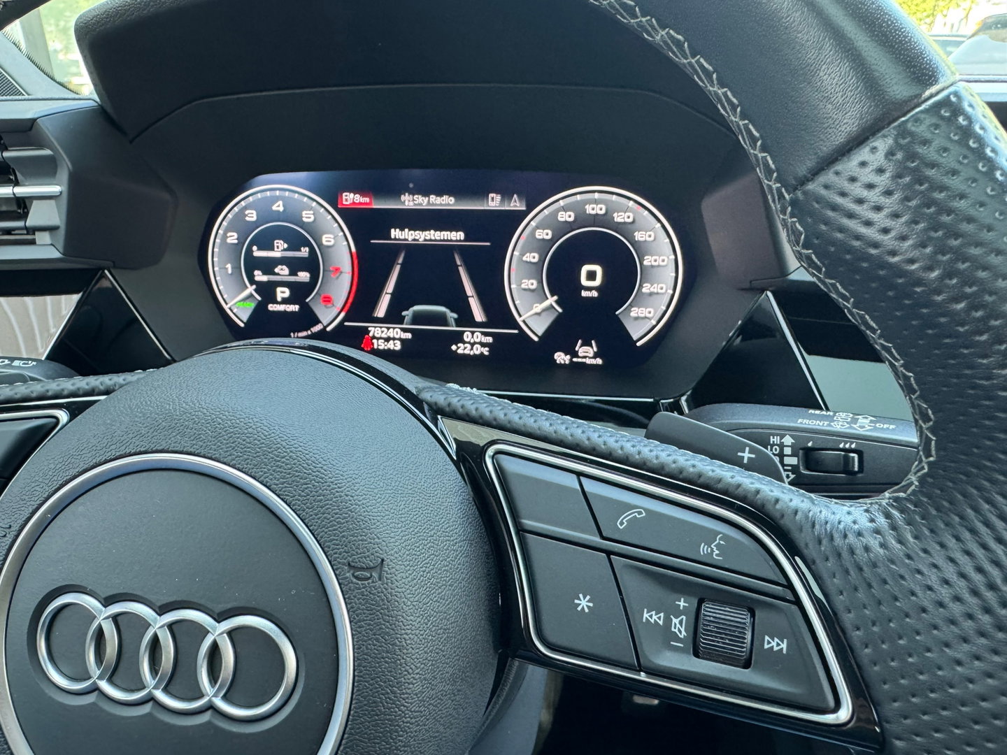 Audi A3 Sportback 40 TFSIe S-Line Pano|B&O|RS-zetels|Memory|Leder|Matrix|Camera|ACC|Carplay|Keyless|205PK