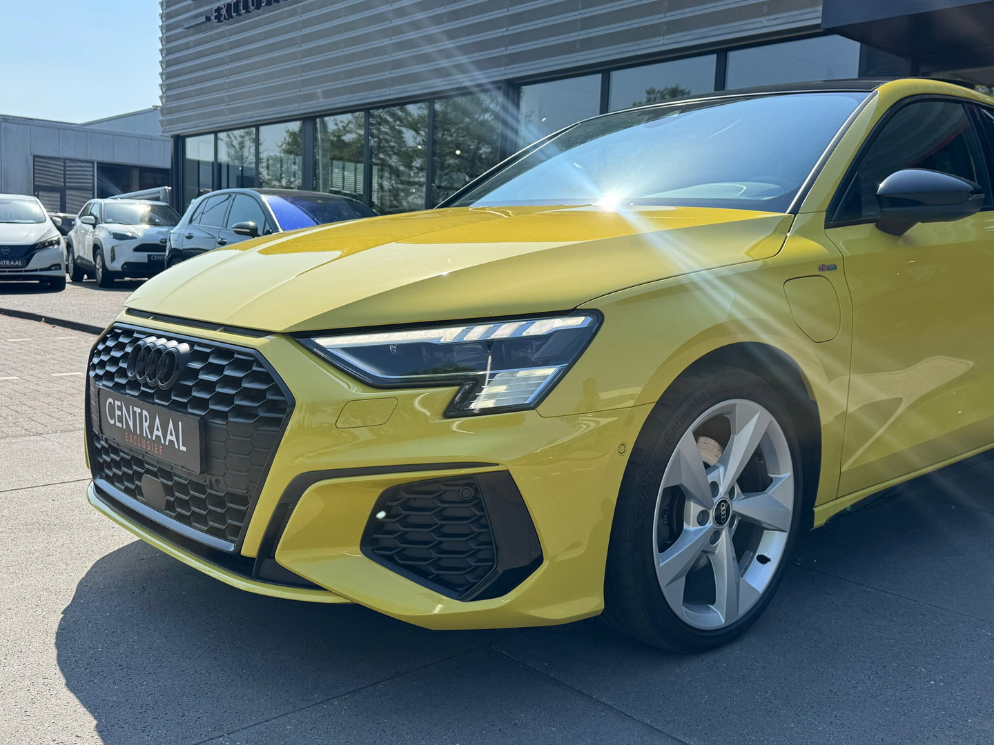 Audi A3 Sportback 40 TFSIe S-Line Pano|B&O|RS-zetels|Memory|Leder|Matrix|Camera|ACC|Carplay|Keyless|205PK