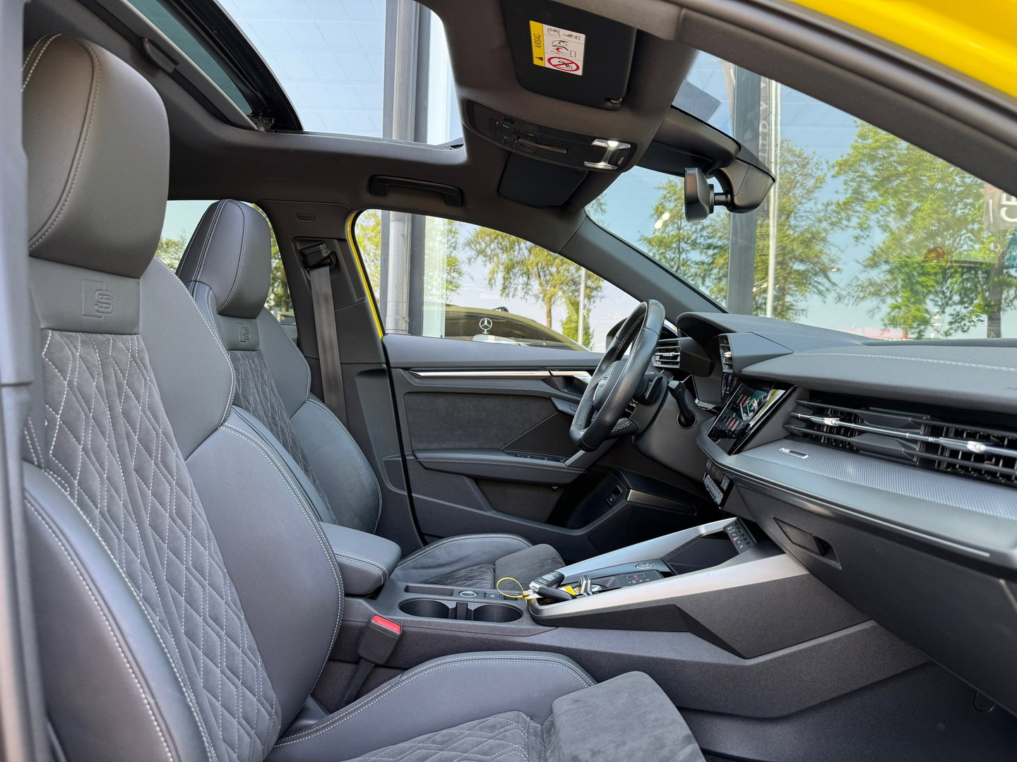 Audi A3 Sportback 40 TFSIe S-Line Pano|B&O|RS-zetels|Memory|Leder|Matrix|Camera|ACC|Carplay|Keyless|205PK