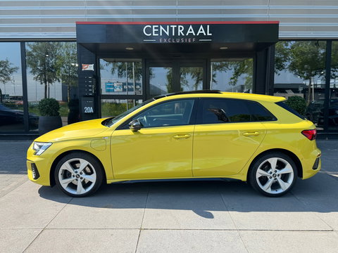 Audi A3 Sportback 40 TFSIe S-Line Pano|B&O|RS-zetels|Memory|Leder|Matrix|Camera|ACC|Carplay|Keyless|205PK