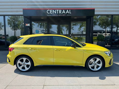 Audi A3 Sportback 40 TFSIe S-Line Pano|B&O|RS-zetels|Memory|Leder|Matrix|Camera|ACC|Carplay|Keyless|205PK