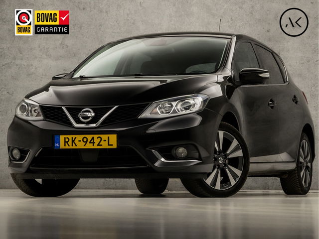 Nissan Pulsar - 1.2 DIG-T Tekna (NAVIGATIE, CLIMATE, 360 CAMERA, GETINT GLAS, KEYLESS START, SPORTSTOELEN, STOELVERWARMING, CRUISE, NIEUWE APK, NIEUWSTAAT)