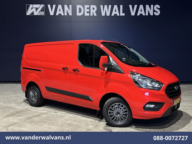 Ford Transit Custom - 2.0 TDCI L1H1 Euro6 Airco | LED | Cruisecontrol | 2500kg Trekhaak | Verwarmde voorruit Parkeersensoren, Bijrijdersbank