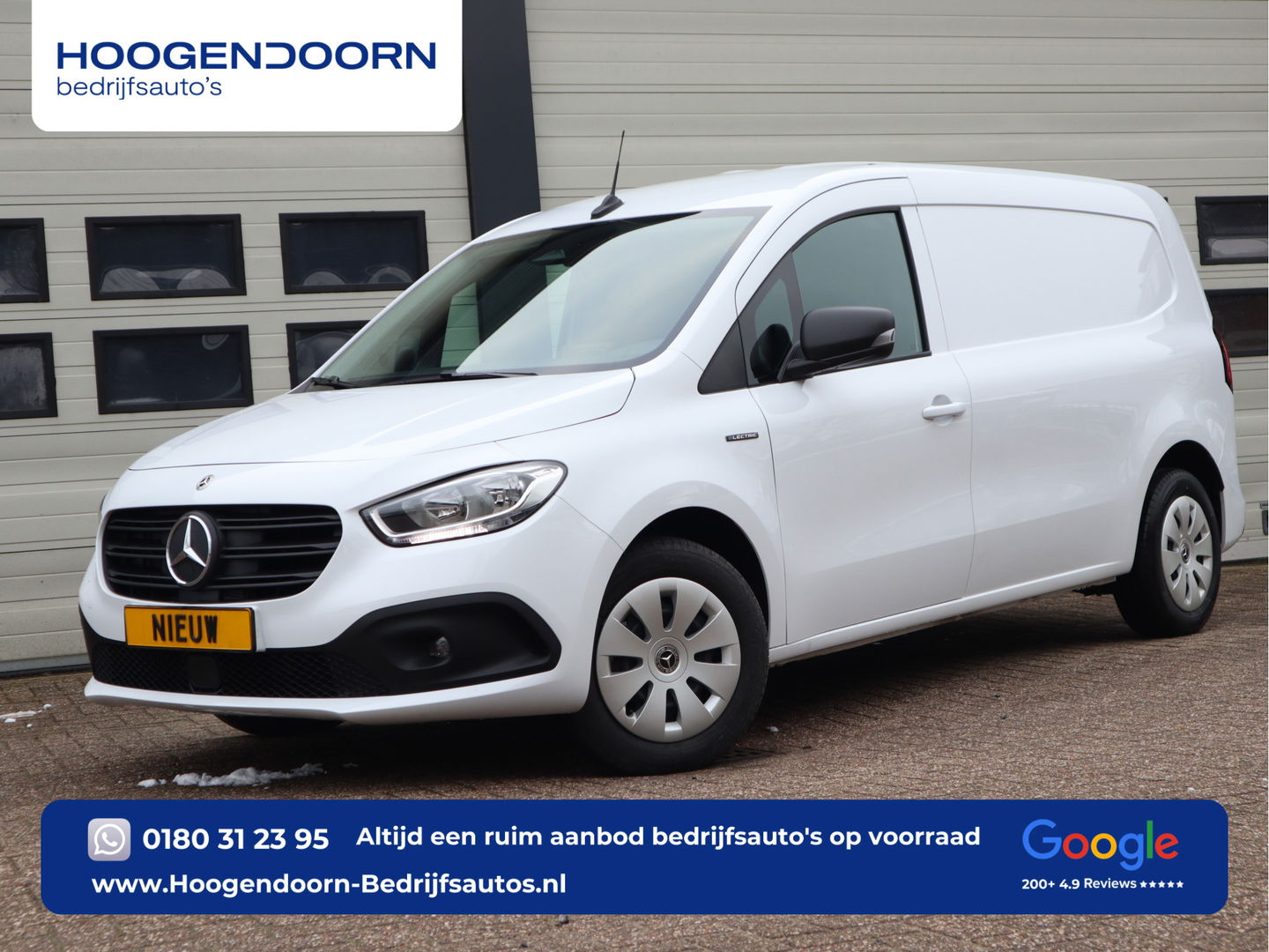 Mercedes-Benz eCitan 112 51 kWh SoH 99 % Pro L2 lang NEW Model - Apple - Stuur & Stoel verwarming - Cruise