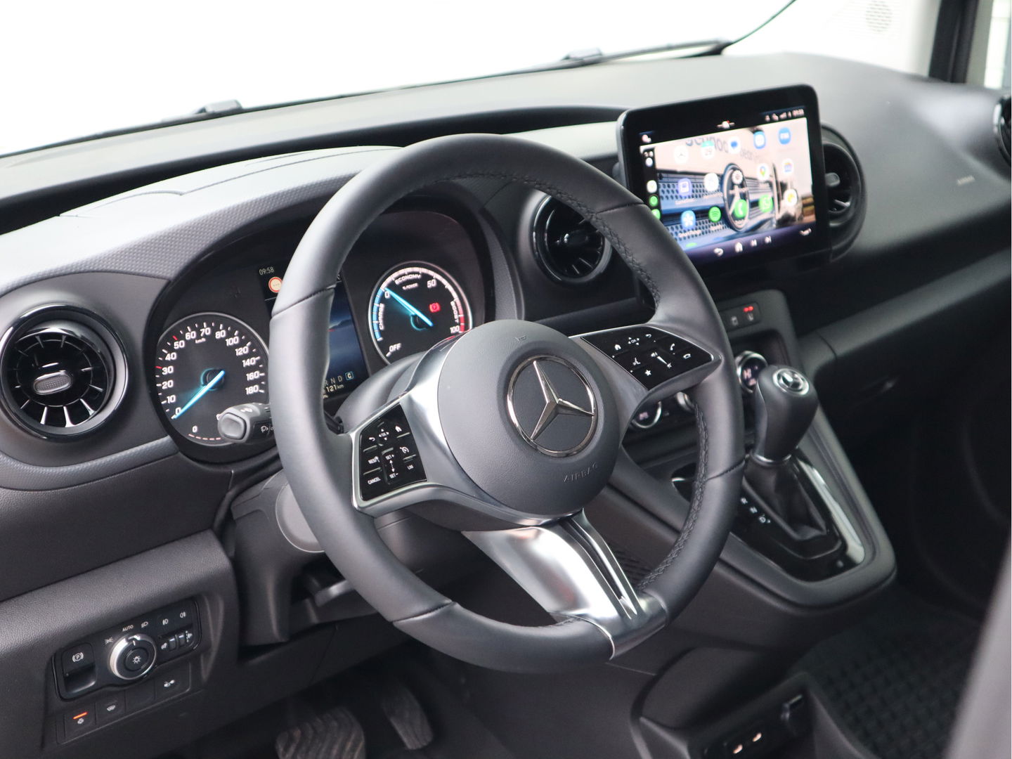 Mercedes-Benz eCitan 112 51 kWh SoH 99 % Pro L2 lang NEW Model - Apple - Stuur & Stoel verwarming - Cruise
