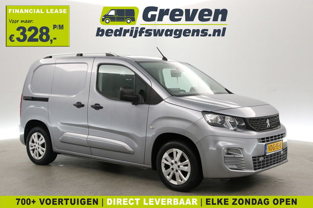 Peugeot Partner - 1.5 BlueHDI L1H1 | MARGE | Aut. | Airco | Cruise | 3-Zits | Camera | Carplay | Stoelverw. | Parkeersens.