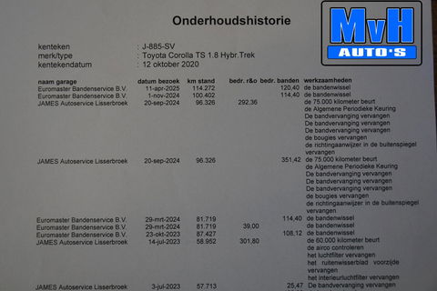 Toyota Corolla Touring Sports 1.8 Hybrid Trek|TREKHAAK|LUXE!