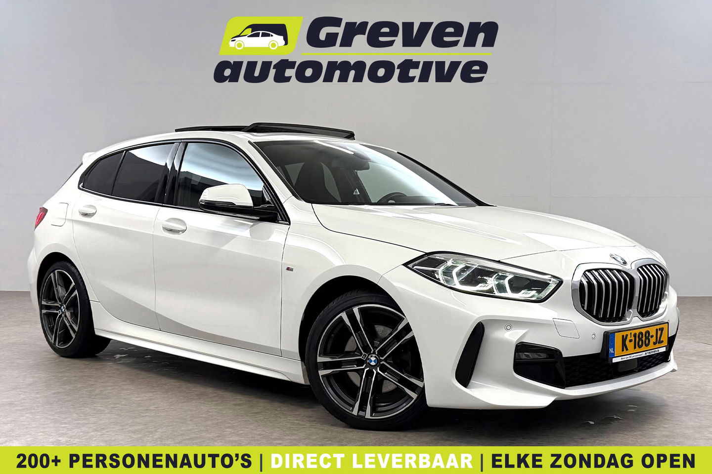 BMW 1-serie 118i Executive Edition M-Sport | Pano | Virtual | H/K | Sfeerverl. | Alcantara | Carplay | Cruise | Parkeersens.