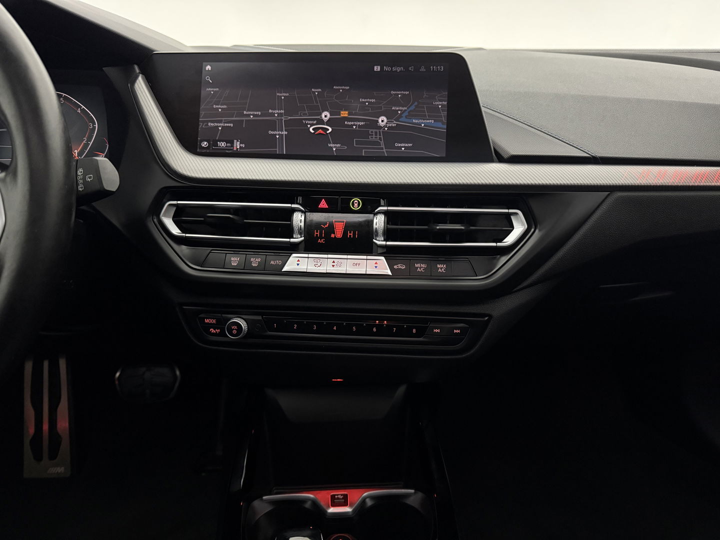 BMW 1-serie 118i Executive Edition M-Sport | Pano | Virtual | H/K | Sfeerverl. | Alcantara | Carplay | Cruise | Parkeersens.