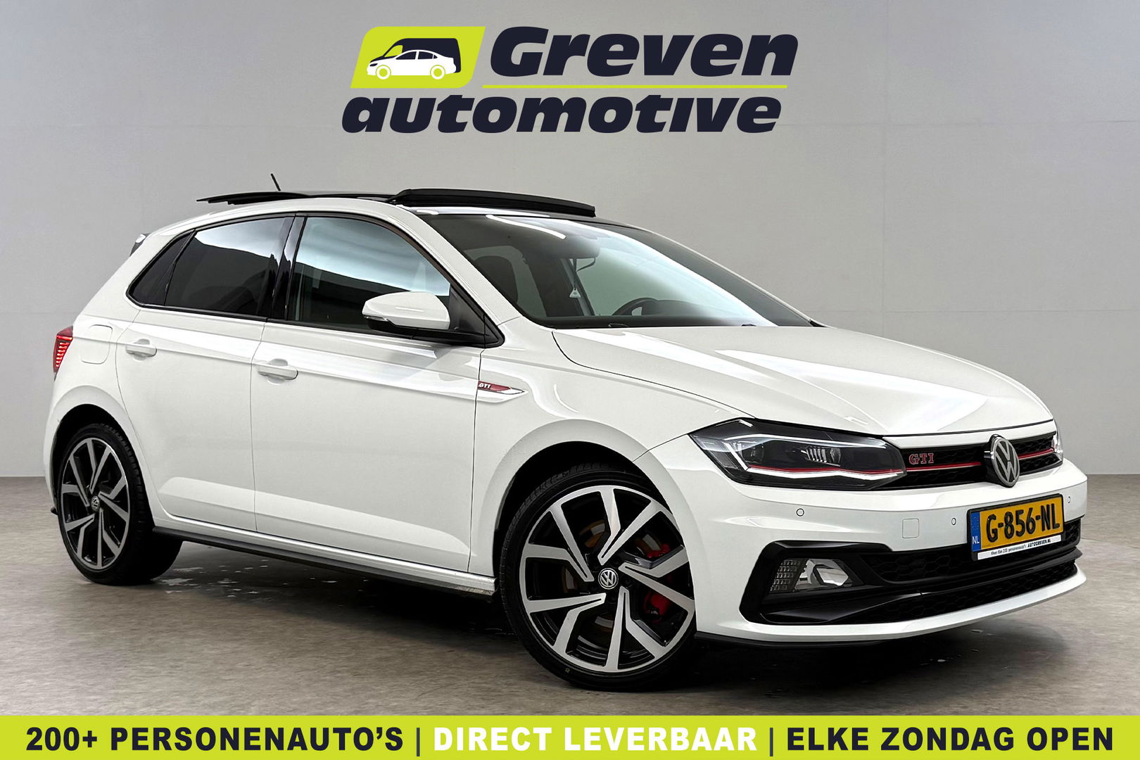 Volkswagen Polo 2.0 TSI GTI | 200PK | Pano | Virtual | Clima | Adap. Cruise | Navi | Stoelverw. | Parkeersens.