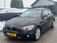 BMW 1 Serie - 116I Automaat Zwart 3-Deurs 2014 NL Auto 48.000 KM