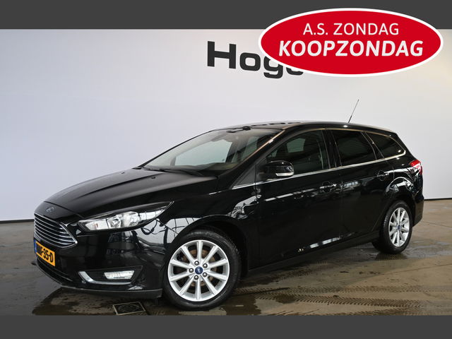 Ford Focus - Wagon 1.0 Edition Cruise control Navigatie Climate control PDC Stoelverwarming Inruil Mogelijk!