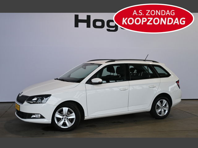 Škoda Fabia - Combi 1.0 TSI Ambition Business Airco Navigatie Cruise Control Rijklaarprijs Inruil Mogelijk!