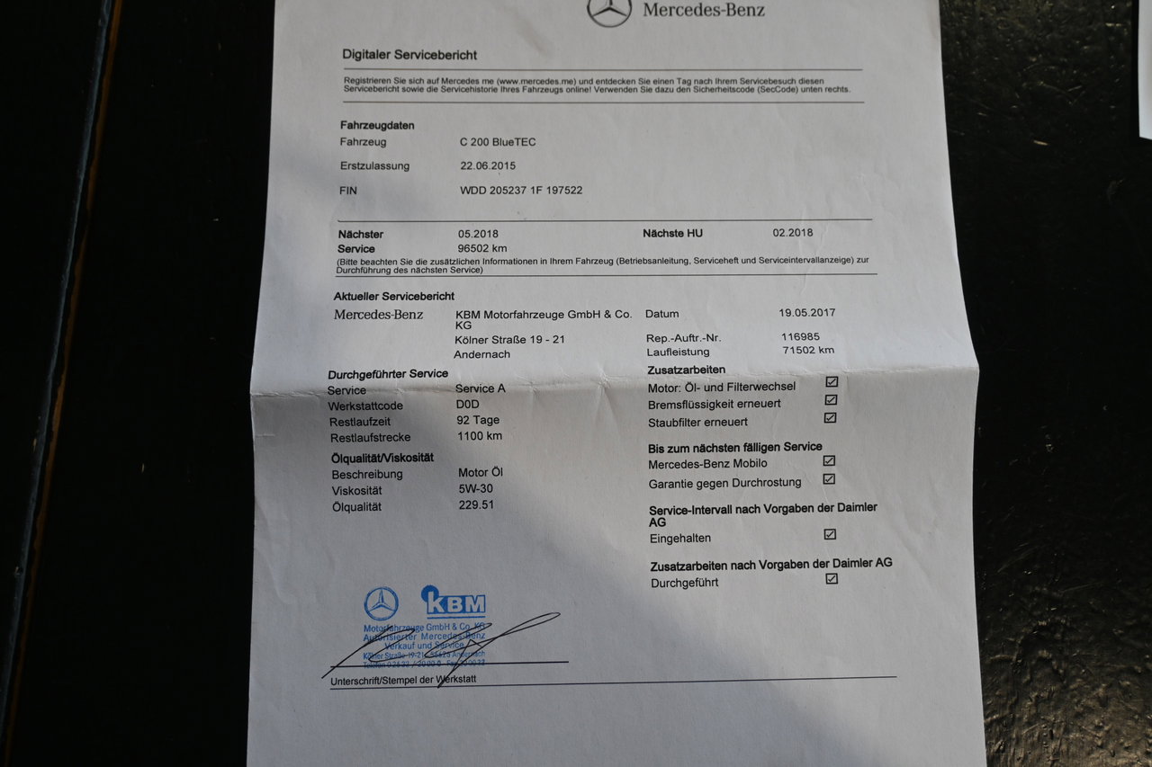 Mercedes-Benz C-Klasse