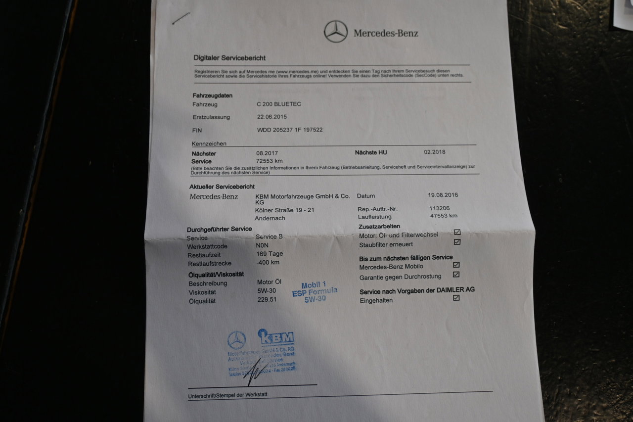 Mercedes-Benz C-Klasse