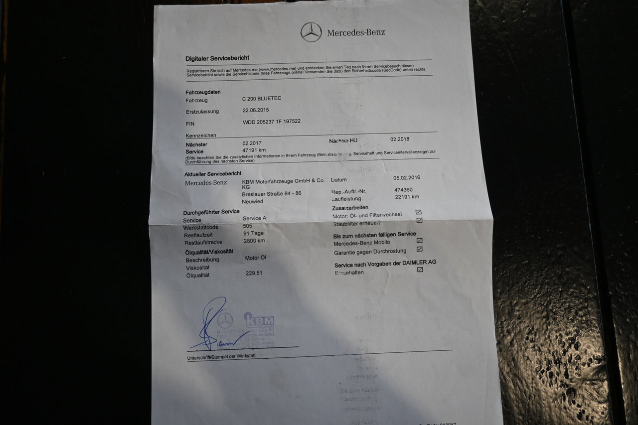 Mercedes-Benz C-Klasse