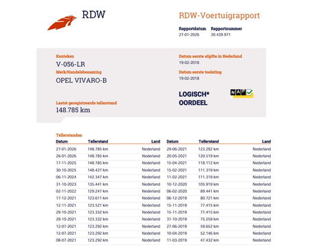 Opel Vivaro 1.6 CDTI Euro 6 - L2 Lang - Navi - Cruise - PDC - Leer