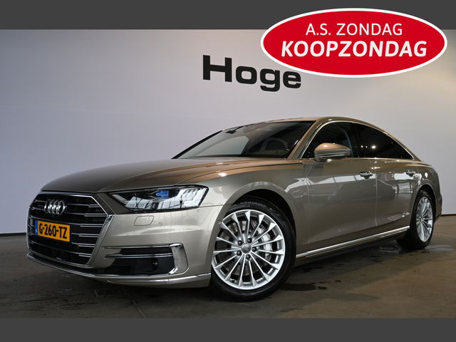 Audi A8 - 55 TFSI quattro Automaat Pro Line Plus NightVision Navigatie 360 Camera Soft close Matrix Led 100% Onderhouden! Inruil Mogelijk!