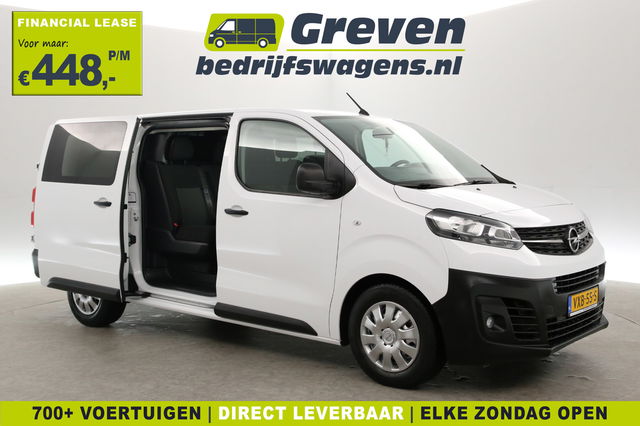 Opel Vivaro - 2.0 145PK L3H1 | DC | 6-Zits | Trekh. | Airco | Cruise | Carplay | Parkeersens.