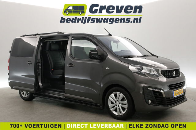 Peugeot Expert - 2.0 BlueHDI L3H1 | 180PK | Dubbele Cabine | Clima | Adap. Cruise | Camera | Carplay | Trekh. | 2xSchuifdeur | Stoelverw.