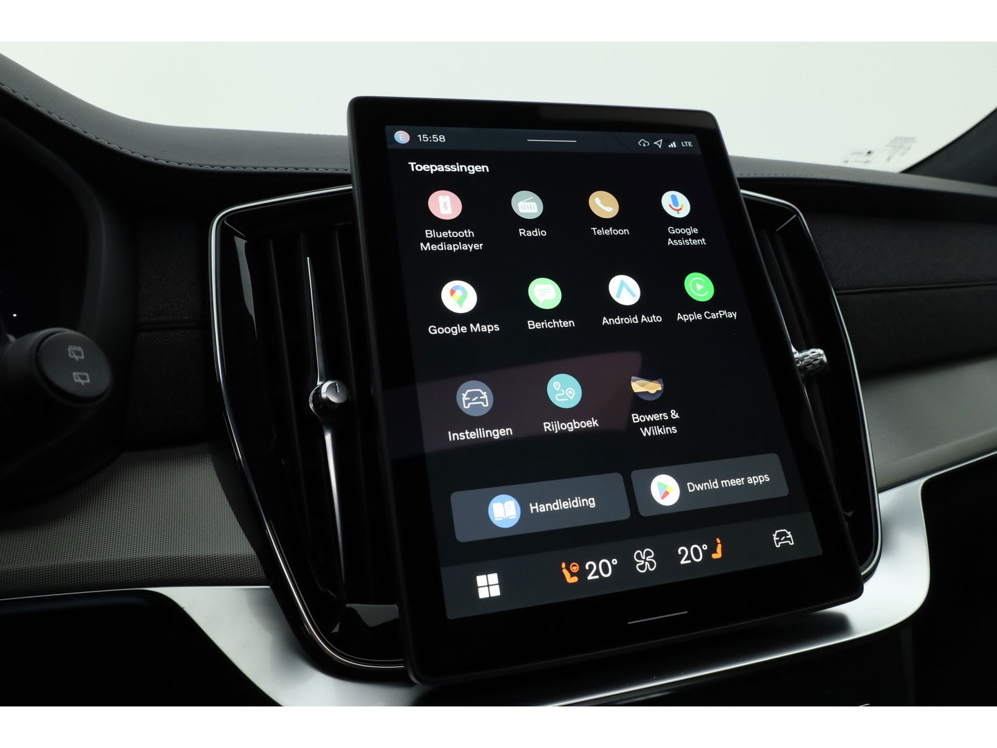 Volvo XC90 2.0 T8 Plug-in hybrid AWD Ultra Black Edition | luchtvering | Bowers & Wilkins | Massage | Blis | ACC | Pano| 360 Camera |