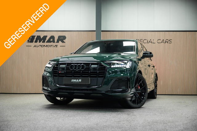 Audi Q7 - 55 TFSI e quattro Pro Line S | Goodwood Green | RS seats | Head-up | Stoelverwarming | Trekhaak |
