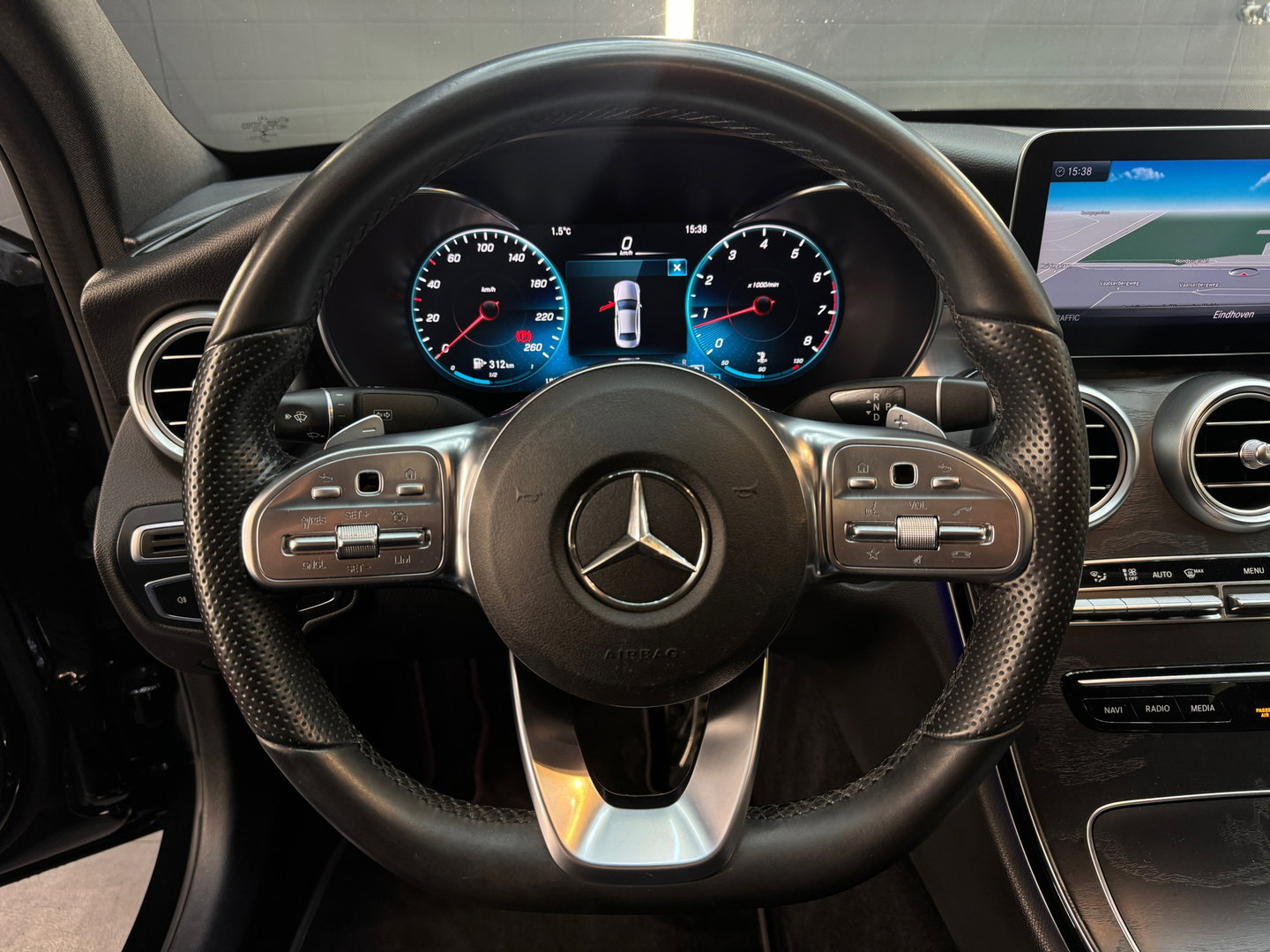 Mercedes-Benz C-Klasse 180 Business AMG Pano|Sfeer|Leer|NAP