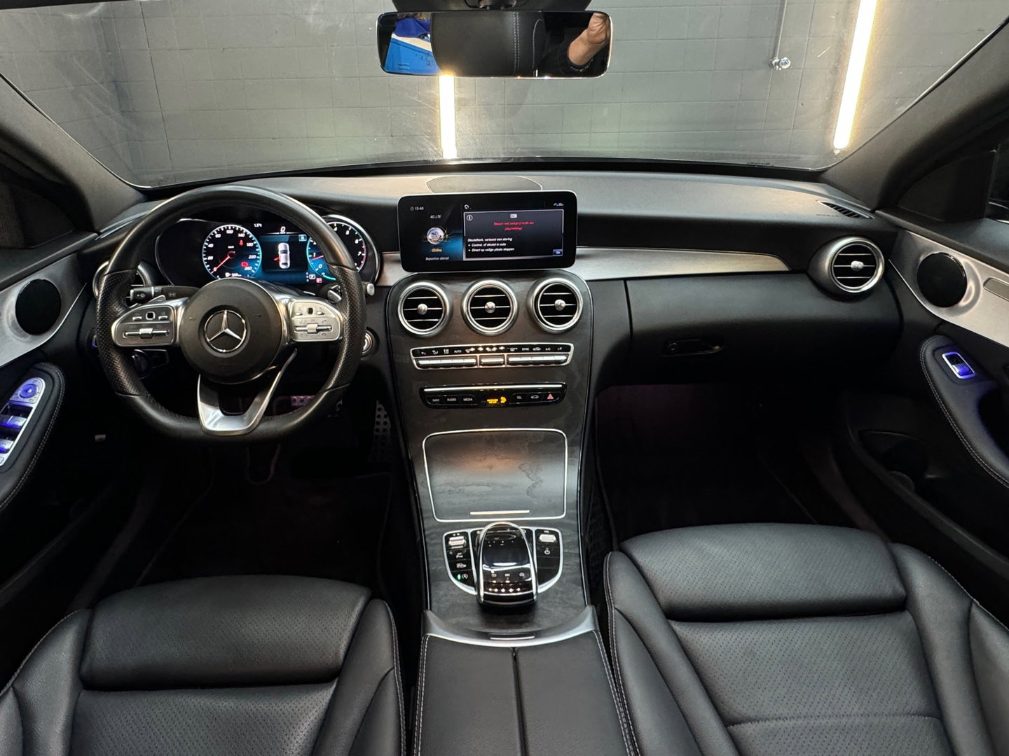 Mercedes-Benz C-Klasse 180 Business AMG Pano|Sfeer|Leer|NAP