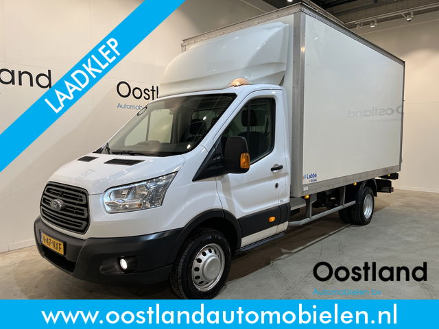 Ford Transit - 350 2.0 TDCI L4 170 PK RWD Bakwagen / Dhollandia Laadklep / Meubelbak / Euro 6 / Dubbel Lucht / Airco / Cruise Control / 3-Zits / 91.000 KM !!