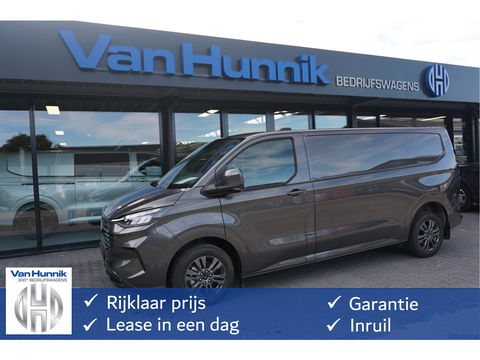 Ford Transit Custom 320L 2.5 PHEV Hybride 233PK Limited PRIJS INCL. BPM !! 13" Navi, Adap. Cruise, Camera, 17" LM, Trekhaak!! NR. HYB007