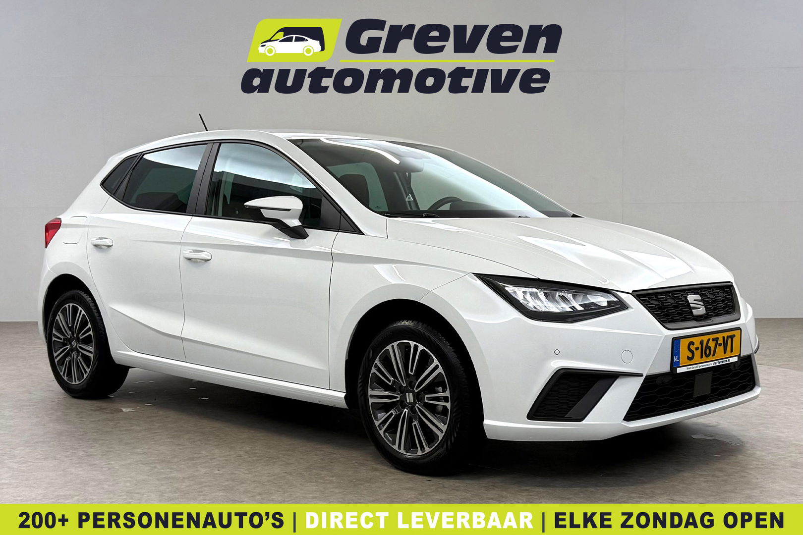 SEAT Ibiza EcoTSI Style Business Intense | Virtual | Carplay | Cruise | Stoelverw. | Navi | Parkeersens. | NAP
