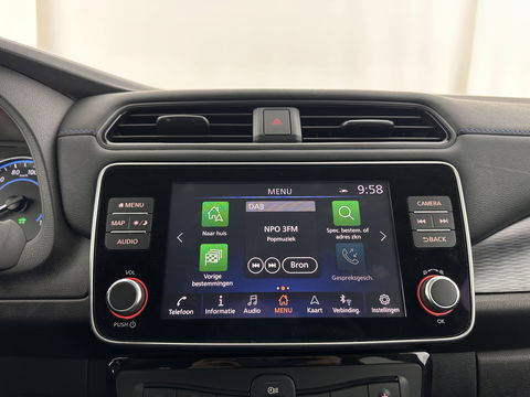 Nissan Leaf N-Connecta 40 kWh {SOH-93%} Aut. *HEATPUMP | ADAPTIVE-CRUISE | NAVI-FULLMAP | TOPVIEW | KEYLESS | BLINDSPOT |  DIGI-COCKPIT | HEATED-COMFORTSEATS | DAB | PRIVACYGLASS | ECC | FULL-LED | PDC | CARPLAY | 17"ALU*