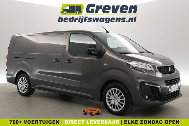 Peugeot e-Expert - 75 kWh L3H1 | SOH 100% | Snelladen | Nieuw | Airco | Cruise | 3-Zits | Camera | Carplay | Parkeersens.