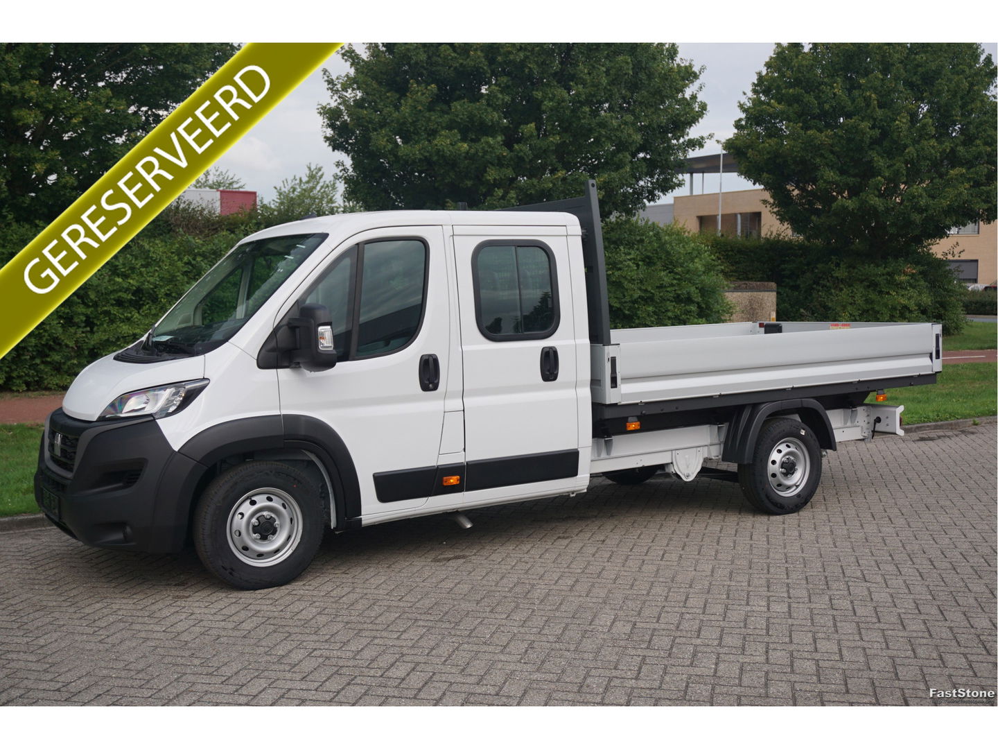 Fiat Ducato 35 Maxi DOKA 140PK L4 Open Laadbak BPM VRIJ Apple CP/Android A, Cruise, Climate!! NR. 426