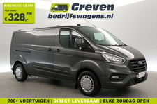Ford Transit Custom - 2.0 TDCI L2H1 | Aut. | Airco | Camera | Adap. Cruise | Carplay | 3-Zits | Stoelverw. | Trekh. | 2xSchuifdeur