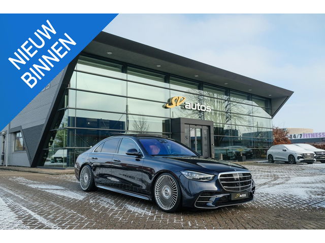 Mercedes-Benz S-Klasse - S450e AMG 408pk Panoramadak 4-wielsturing Burmester3d Luchtvering 4x Stoelkoeling Nappa leder 1e Eigenaar!