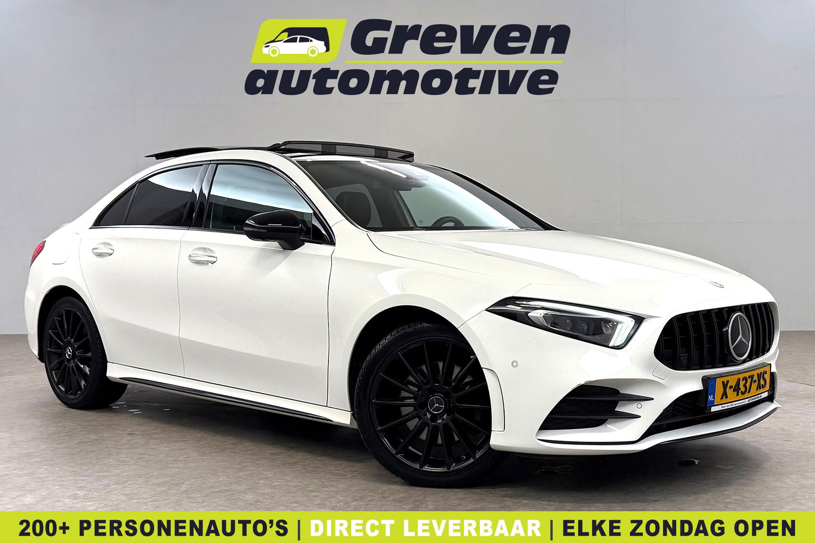 Mercedes-Benz A-Klasse 250 e AMG | Pano | 360° | Virtual | HuD | Memory | Sfeer | Burmester | Carplay | Stoelverw. | Keyless | Adap. Cruise