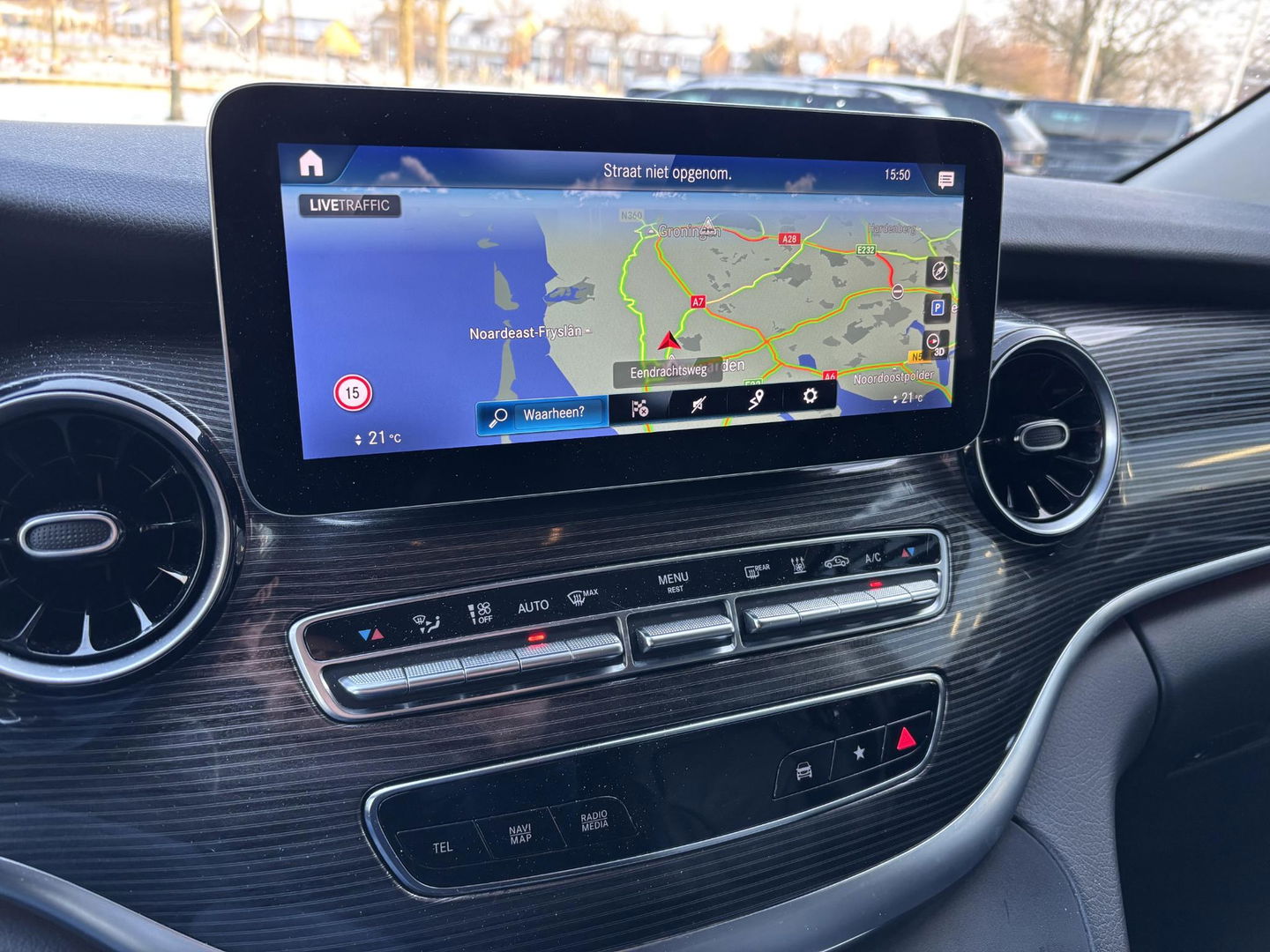 Mercedes-Benz V-Klasse 300d Extra Lang DC 5p Burmester | 2x schuifdeur | Leder | 240PK