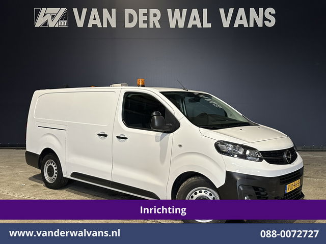 Opel Vivaro - 2.0 CDTI 123pk L2H1 Inrichting Euro6 Airco | Camera | Apple Carplay | Cruisecontrol Android Auto, 2500kg trekhaak, Parkeersensoren, Bijrijdersbank, Achterklep