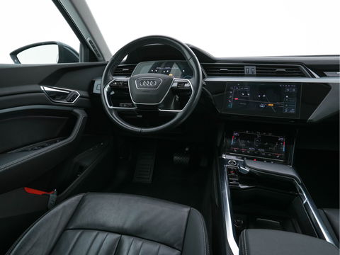 Audi e-tron 55 quattro Advanced edition Plus 95 kWh (3-Fase-11 kW) {SOH-93%} (INCL-BTW) Aut.*HEATPUMP | LEATHER | ADAPTIVE-CRUISE | FULL-LED | DIGI-COCKPIT | KEYLESS | MEMORY-PACK | CAMERA | NAVI-FULLMAP | SHIFTPADDLES | DAB+ | HEATED-COMFORTSEATS | DRIVE-SELECT | 20