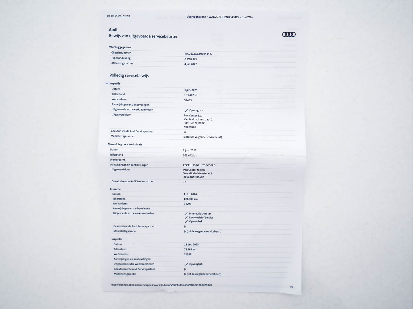 Audi e-tron 55 quattro Advanced edition Plus 95 kWh (3-Fase-11 kW) {SOH-93%} (INCL-BTW) Aut.*HEATPUMP | LEATHER | ADAPTIVE-CRUISE | FULL-LED | DIGI-COCKPIT | KEYLESS | MEMORY-PACK | CAMERA | NAVI-FULLMAP | SHIFTPADDLES | DAB+ | HEATED-COMFORTSEATS | DRIVE-SELECT | 20