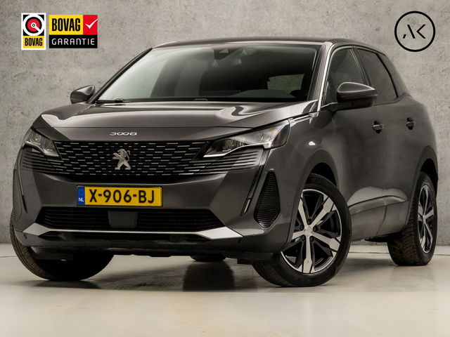 Peugeot 3008 - 1.2 PureTech Allure Sport Automaat (APPLE CARPLAY, GROOT NAVI, LEDER, 360 CAMERA, STOELVERWARMING, SPORTSTOELEN, GETINT GLAS, KEYLESS, NIEUWSTAAT)