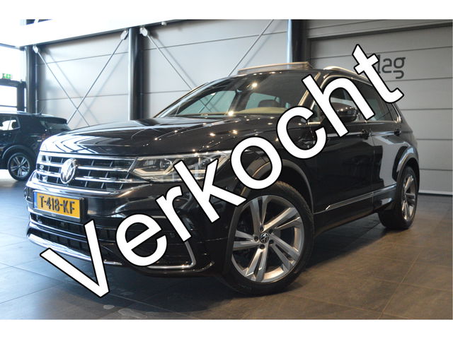 Volkswagen Tiguan - 1.5 TSI 2X R-Line navi leer keyless pano trekhaak 150 pk !!
