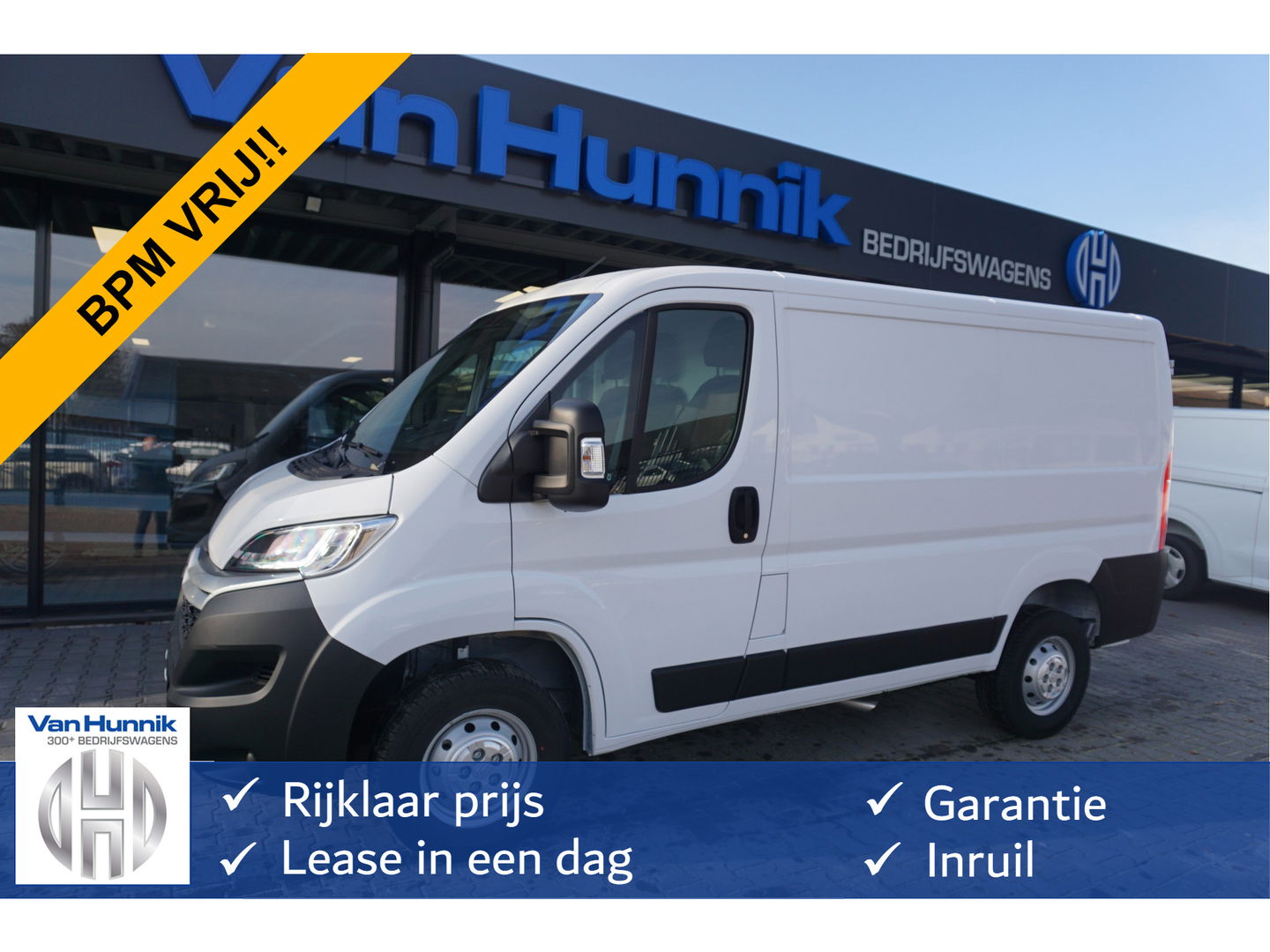 Citroën Jumper 33 2.2 140PK L1H1 BPM VRIJ!! Airco, Cruise, Apple CP / Android Auto! NR. J564*