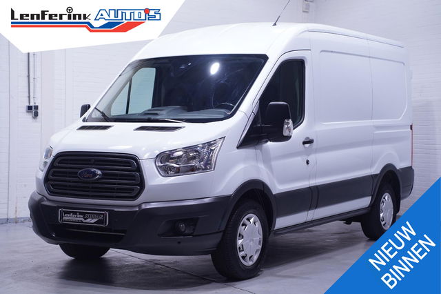 Ford Transit - 2.0 TDCI 130 pk Automaat L2H2 Trend Navi, Camera NAP, Laadruimte Pakket, PDC V+A, 3-Zits